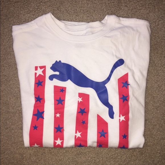 Men’s puma graphic t shirt Sz.Small BASICALLY NEW - Picture 2 of 4